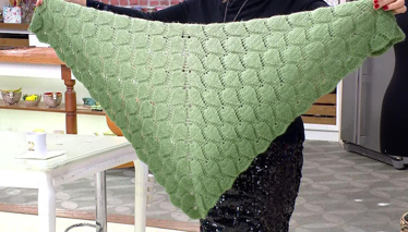 Derya Baykal'la Gülümse Yaprak Şal Yapımı