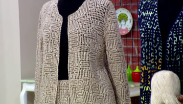 Derya Baykal'la Gülümse Farklı Ters Sık İğne Çalışmasıyla Hırka