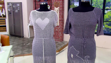 Kalpli Plaj Elbisesi