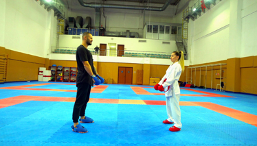 İki milli isim karate maçına çıkıyor!