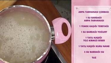 Arpa Tarhanası Çorbası Tarifi