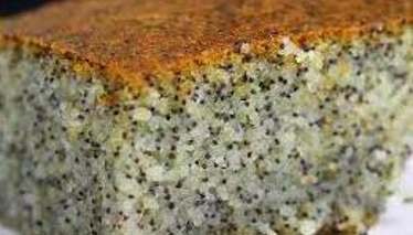 Mavi Haşhaşlı Kek Tarifi