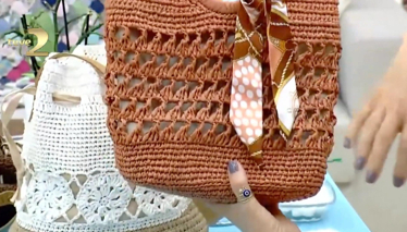 Yazlık Hasır Çanta Yapımı