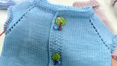 Yakalı Örgü Bebek Tulumu Yapımı