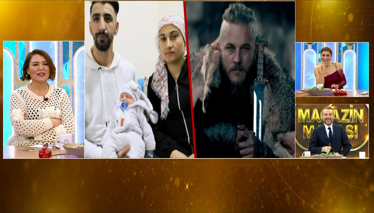 Viking dizisine hayran olan baba çocuğuna Ragnar ismini verdi!