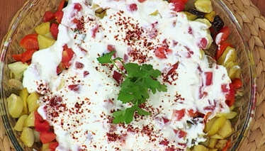 Fırında Karışık Sebze Kızartması