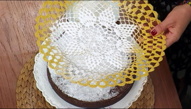 Dantel Çikolatalı Cheesecake