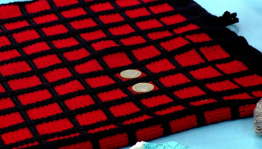 Tığ İşi Ekose Etek