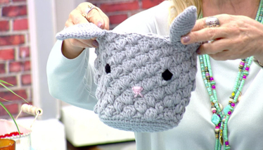 Yazlık Tığ İşi Saksı Kılıfı