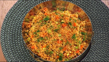 Sebzeli Bulgur Pilavı