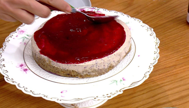 Yaban Mersinli Cheesecake