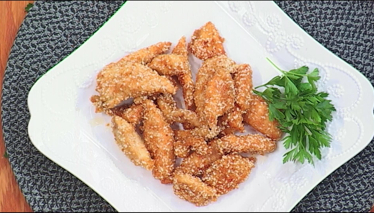 Susamlı Çıtır Tavuk