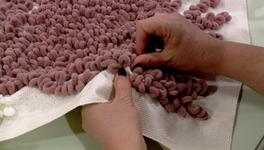 İlmeklemece Yatak Şalı Yapımı