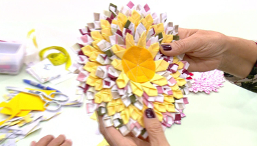 Kumaştan Çiçek Nihale Yapımı