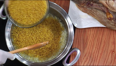 Kaz Suyundan Bulgur Pilavı