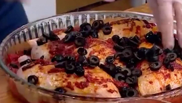 Zeytinli Domates Soslu Tavuk But Tarifi