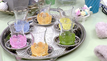 Çay Bardağı Süsü Yapımı