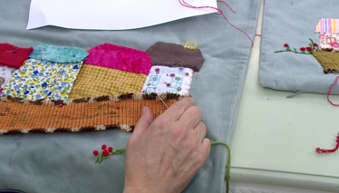 Dekoratif Aplike Yastık Yapımı