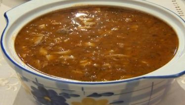 Yeşil Mercimekli Köfteli Çorba