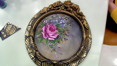 Soft Dekopajla Çerçeve Kaplama ve Dekoratif Boyama