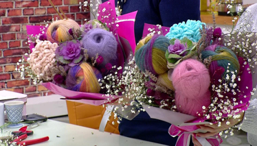 Yün Buketi Yapımı