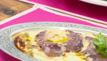 Pastırmalı Humus Tarifi