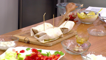 Mozzarella Peynirli Tavuk Dürüm