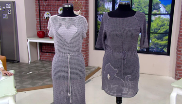 Kalpli Plaj Elbisesi