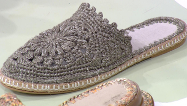 Yazlık Örgü Terlik