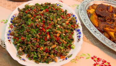 Yeşil Zeytin Piyazı