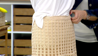 Tığ İşi Yazlık Etek