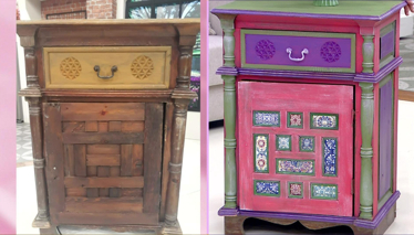 Eski Komodinleri Yenileme Fikirleri