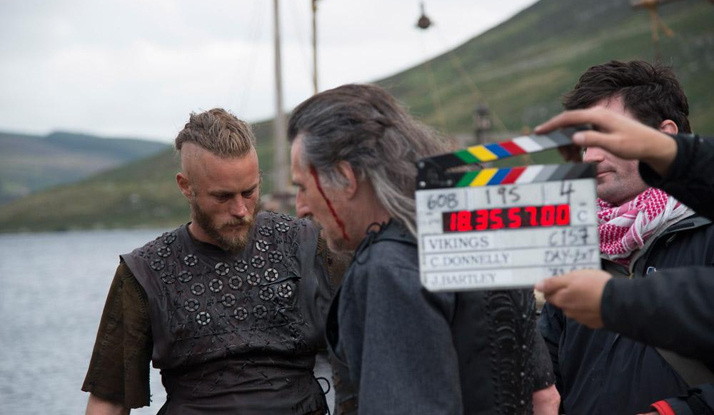 "VİKİNGLER" KAMERA ARKASI GÖRÜNTÜLERİ