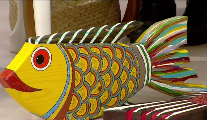 Ahşap Balık Boyama