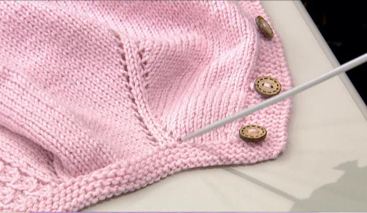 Pembiş Bebek Hırkası ve Şapkası