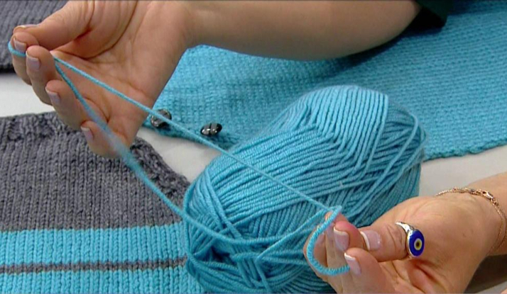 Reglan Kollu Kazak Yapımı