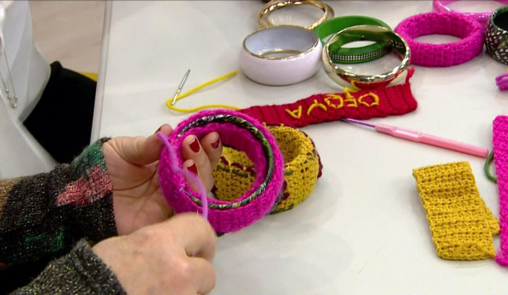 Örgü Bilezik Yapımı