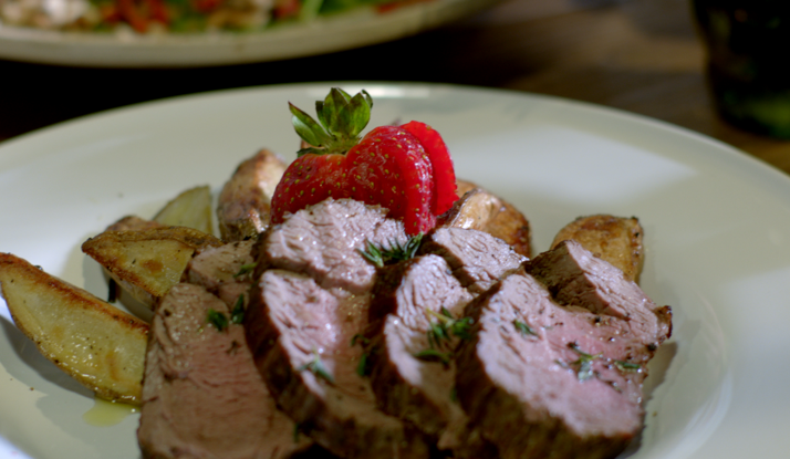 Taze Baharatlı Fırında Bonfile