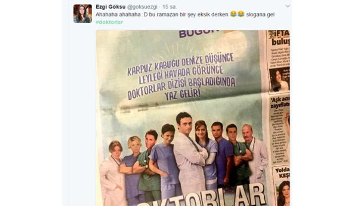 #doktorlar hakkında atılan eğlenceli tweetler