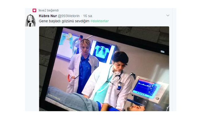 #doktorlar hakkında atılan eğlenceli tweetler