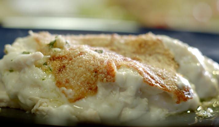 Beşamel Ve Fesleğen Pesto Soslu Tavuk