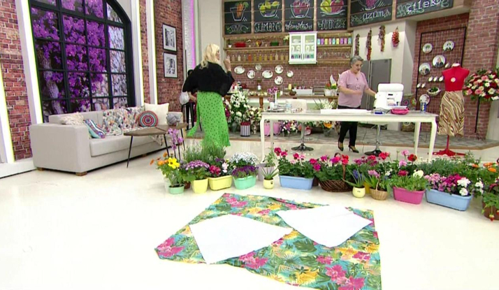 Yarım Verev Etek Yapımı